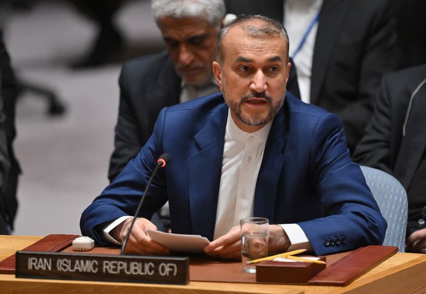 Iran's Foreign Minister Hossein Amir-Abdollahian told the UN Security Council that Tehran would make Israel 'regret' any new attack on his country