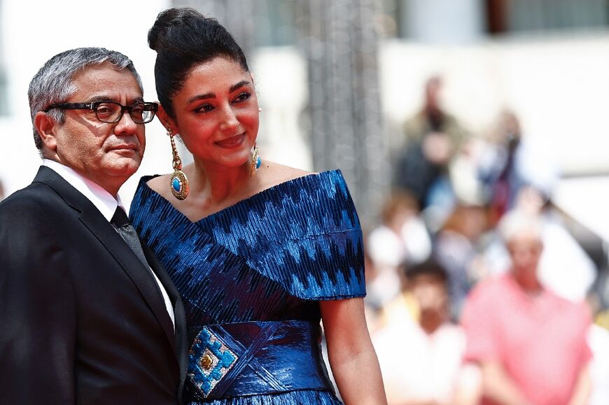 Rasoulof was joined by exiled Iranian actor Golshifteh Farahani on the red carpet