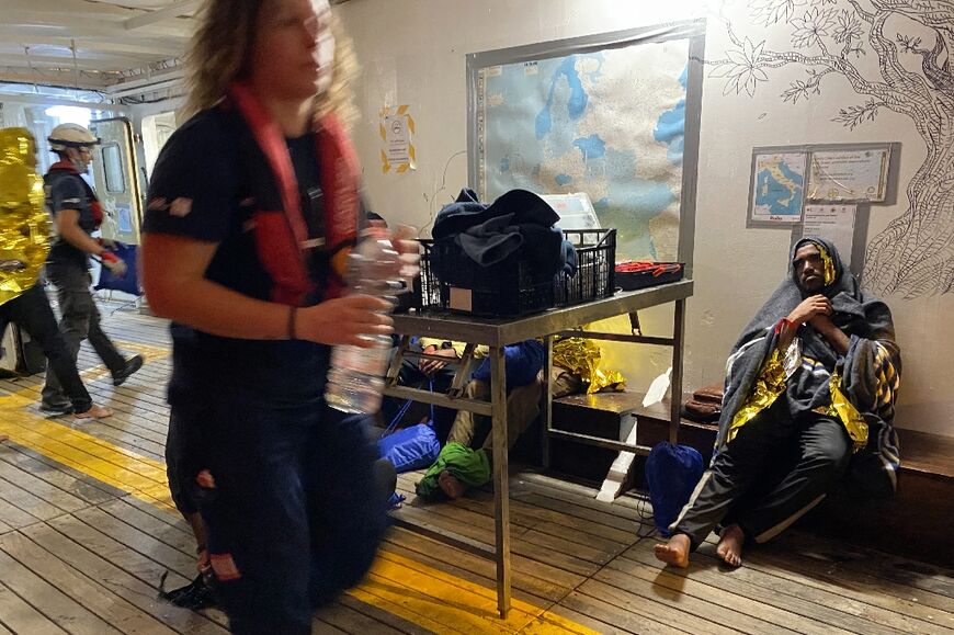 SOS Mediterranee, the NGO that operates the Ocean Viking, says the ship has rescued around 10,000 people in the Mediterranean since 2019