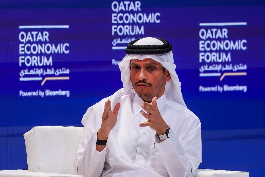 Qatar's Prime Minister Mohammed bin Abdulrahman Al-Thani was speaking at the Qatar Economic Forum in Doha