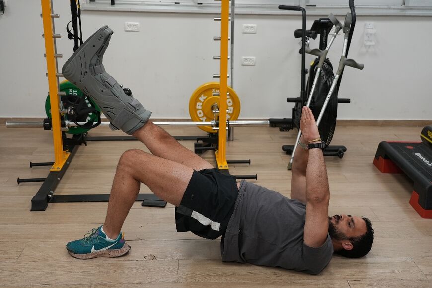 Barak loved running before the wounds he sustained in a gunbattle with Palestinian militants caused his ankle bones to fuse together.