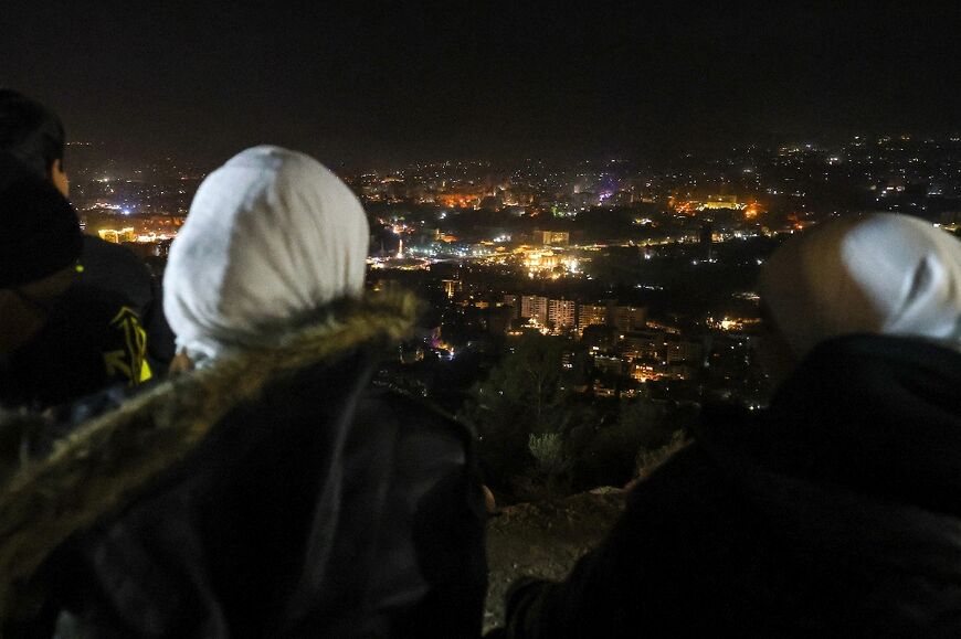 Visitors to Mount Qasyun can now relax, listen to music, eat and drink, and snap selfies