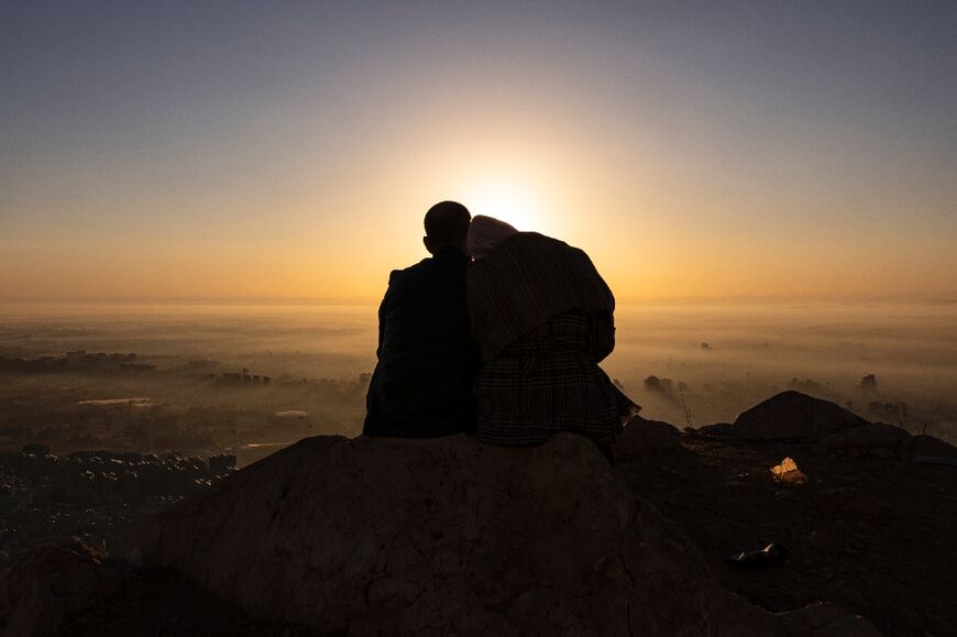 Though the security forces of the new rulers still patrol the area, a good-natured atmosphere prevails 