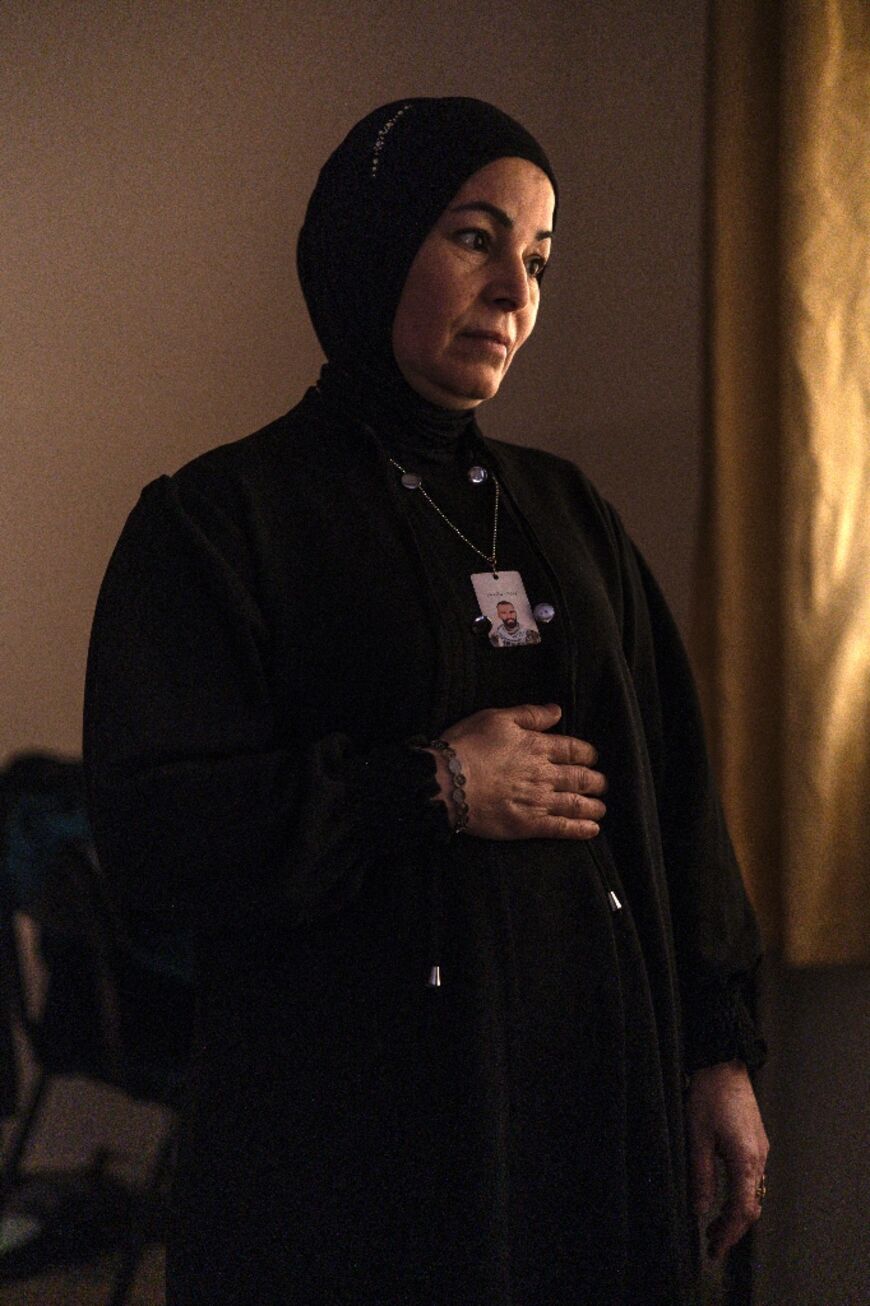 Displaced Palestinian Sanaa Shraim says she 'can't shake' the fear for her family during Israeli raids