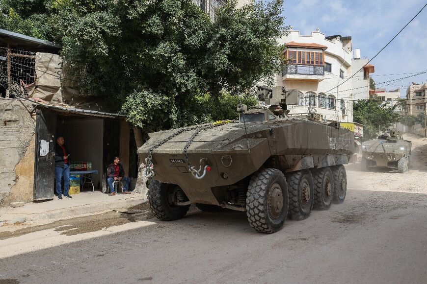 Israeli armoured vehicles push into an eastern neighbourhood of Jenin as the army expands a six-week-old offensive in the occupied West Bank.