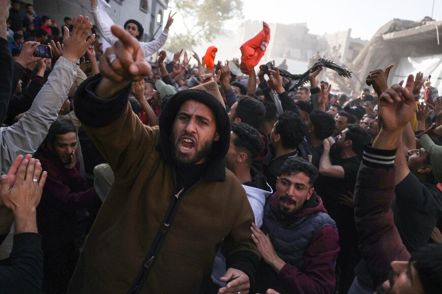 There was a second consecutive day of usually rare anti-Hamas protests in northern Gaza on Wednesday