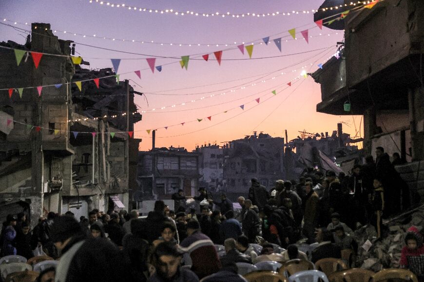 As the Muslim holy month got underway, uncertainty loomed over the next steps of the Gaza ceasefire