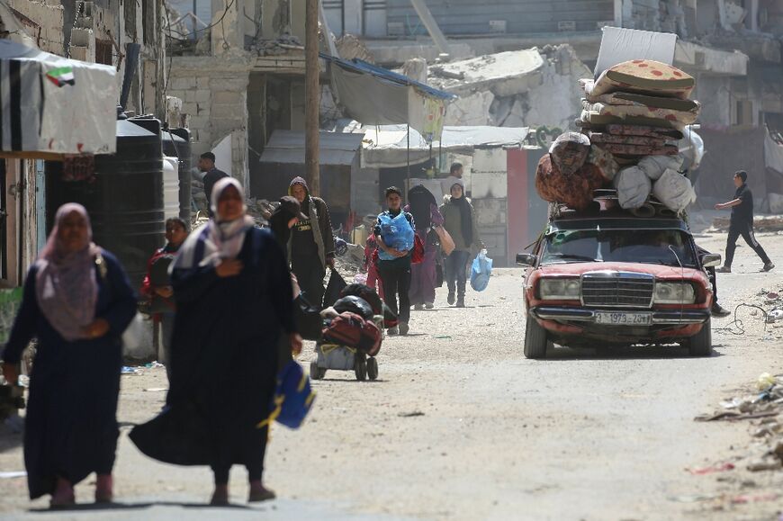 Israel's military said it was 'returning to fight with great force' in and around Rafah