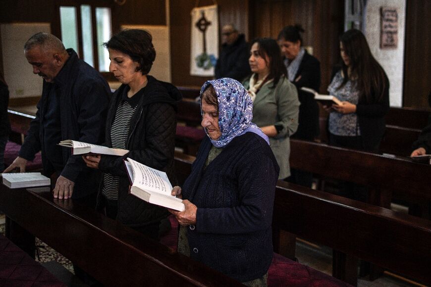 Zabadeh's Anglican church was busy in the runup to Easter but across the West Bank Christian communities have been in sharp decline as people emigrate in search of a better life abroad.