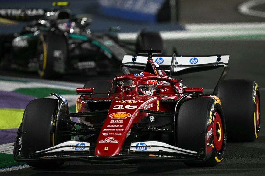 Charles Leclerc drove an outstanding race to give Ferrari their first podium of the season at the Saudi Arabia Grand Prix