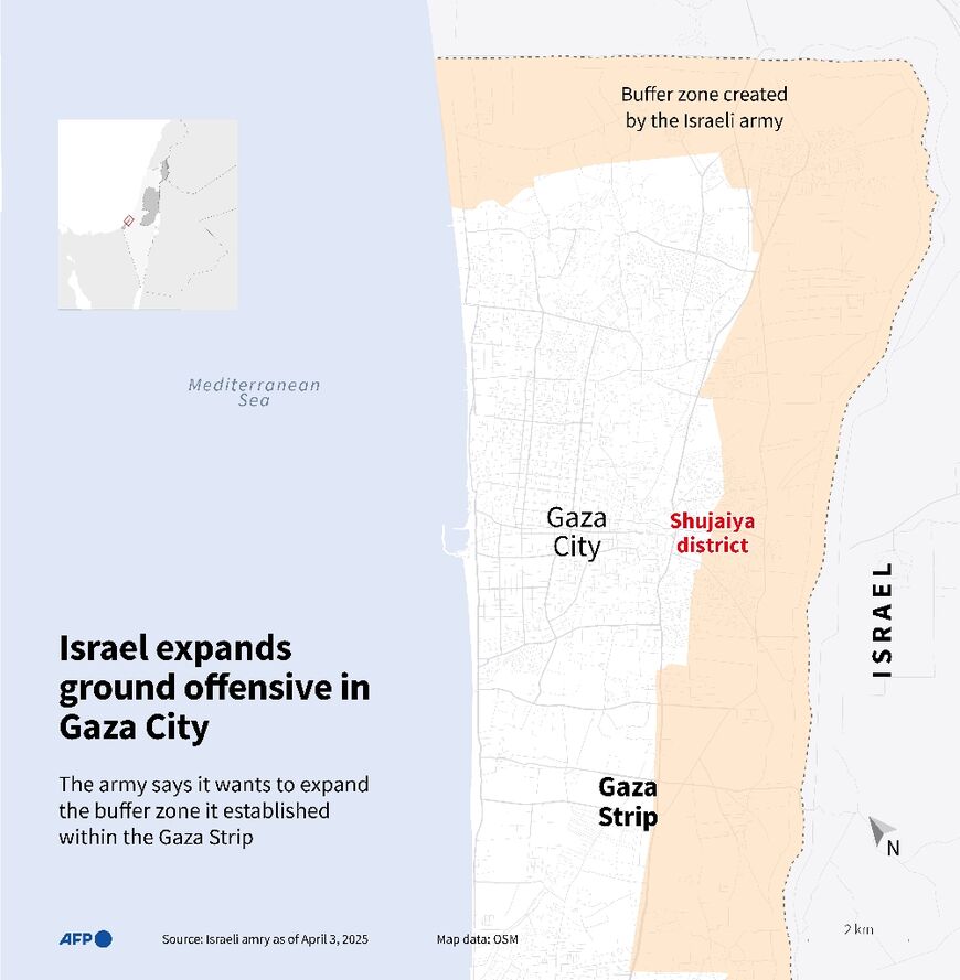 Israel expands ground offensive in Gaza City