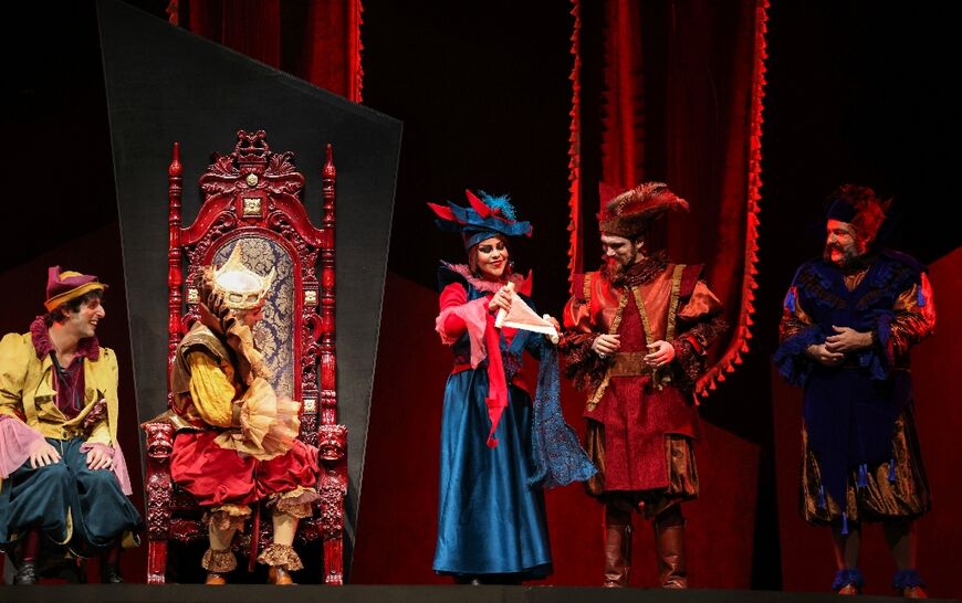 Tragedies such as King Lear are 'universal and resonate with people around the world', said lead actor Ahmad Saatchian