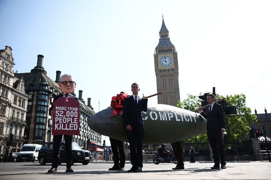 The UK govt argues it can't suspend licensing of F-35 components 'without prejudicing the entire global F-35 programme'