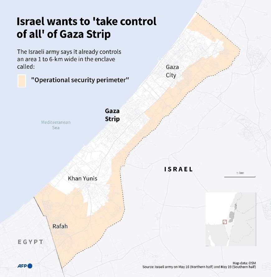 Israel wants to 'take control of all' of Gaza Strip