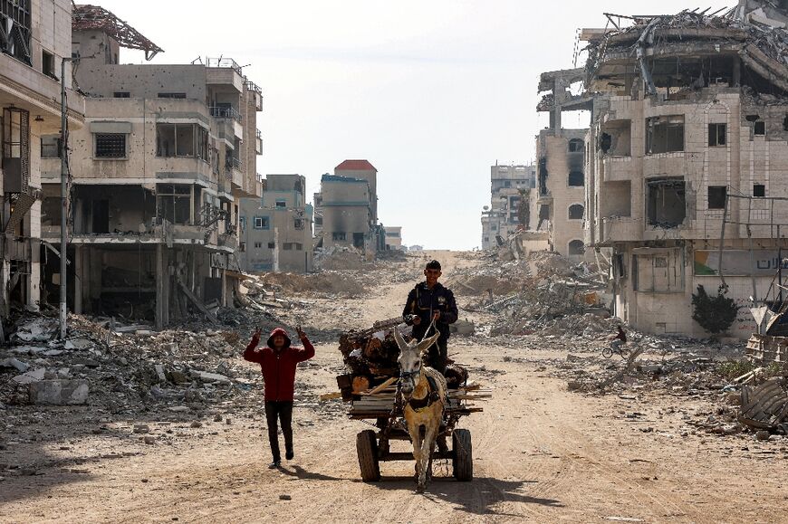 Photographers for AFP were Pulitzer Prize finalist for their work from Gaza, including this image by Omar Al-Qattaa