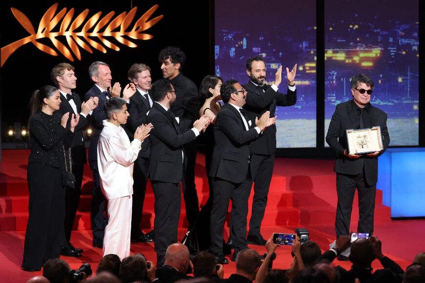 It is the second time an Iranian film has won the Palme d'or
