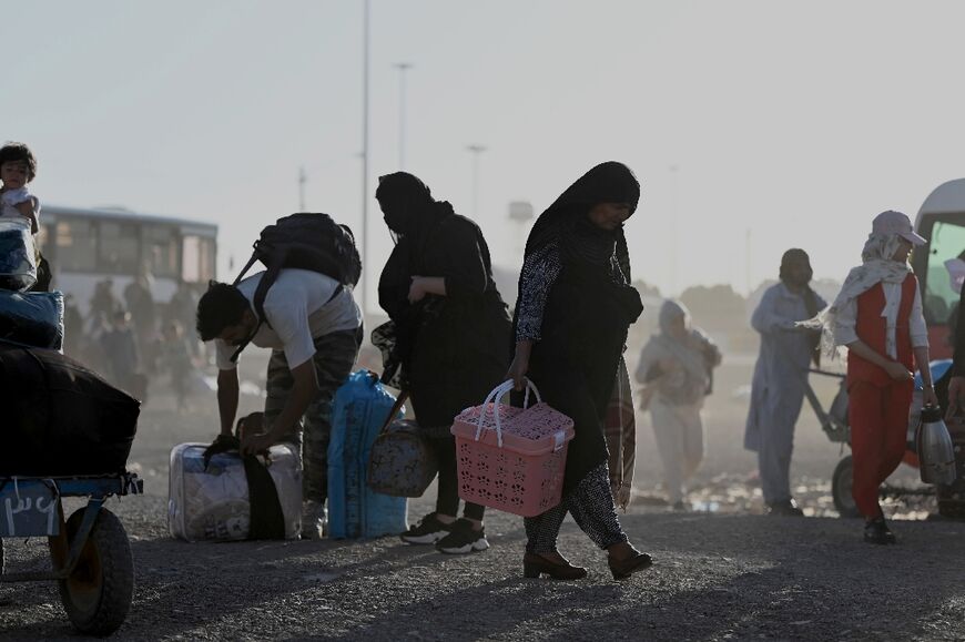 Since January, more than 690,000 Afghans have left Iran, most of them forcibly deported