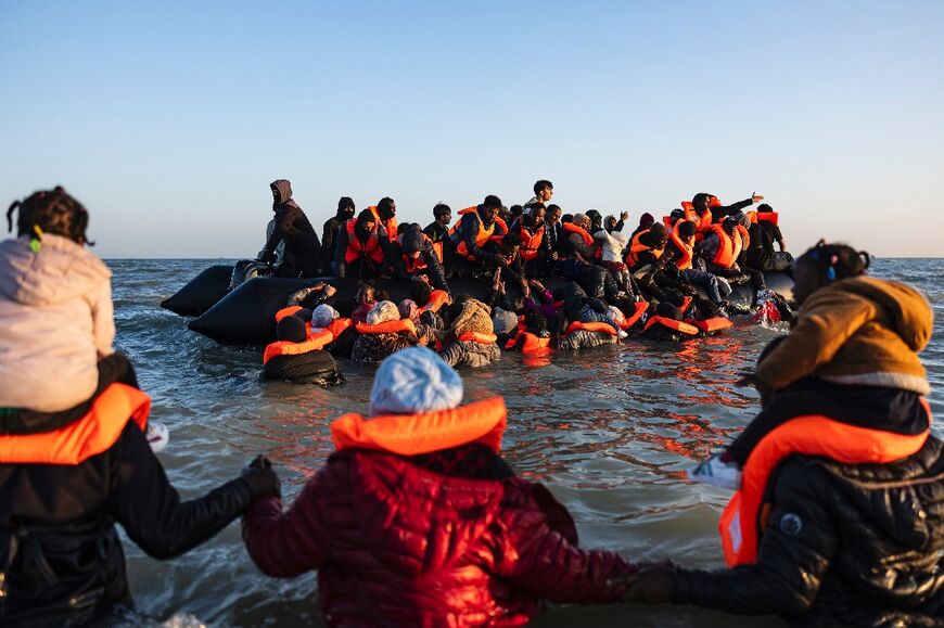 Migrants pay smugglers thousands of dollars to make the dangerous Channel crossing on flimsy dinghies
