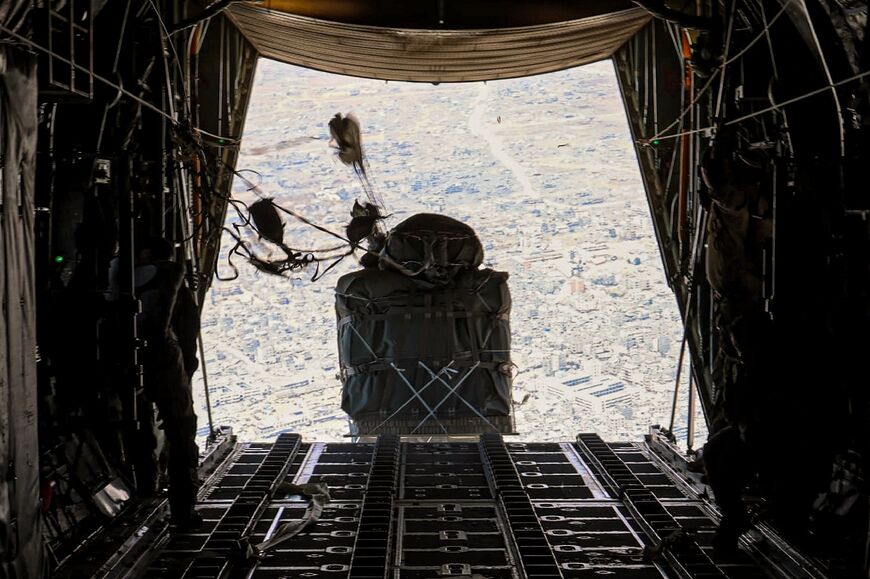 Aid groups have warned that airdrops of aid will not be enough to bring an end to the humanitarian crisis