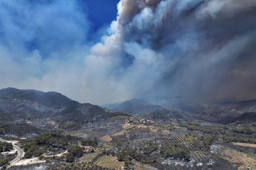 Both Jordan and Turkey have sent firefighters and equipment to help tackle the wildfires