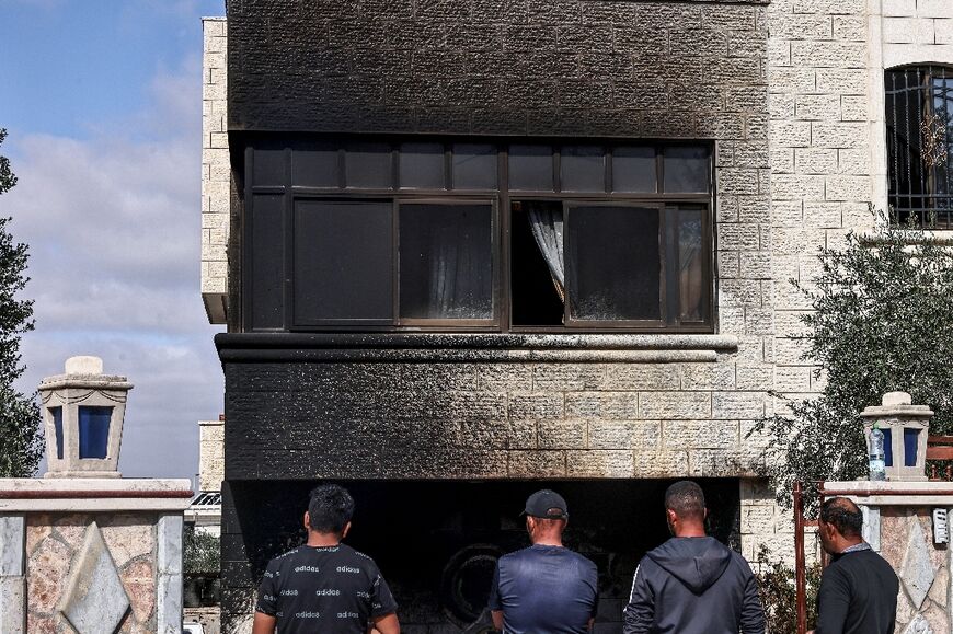 The Palestinian Authority says a series of settler attacks in the central West Bank left houses, cars and farmlands scorched