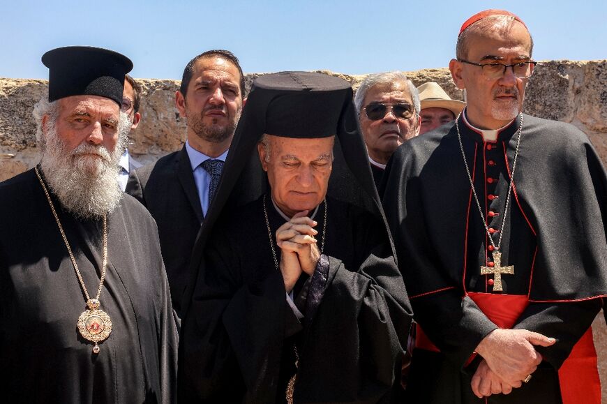 Church leaders of all denominations gathered in Taybeh on Monday and urged the Israeli authorities to intervene
