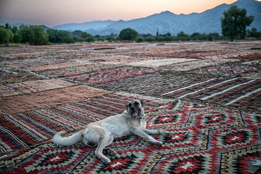 Once they have reached the desired shade, most carpets are sent to Istanbul and its historic Grand Bazaar, from where they are frequently shipped abroad