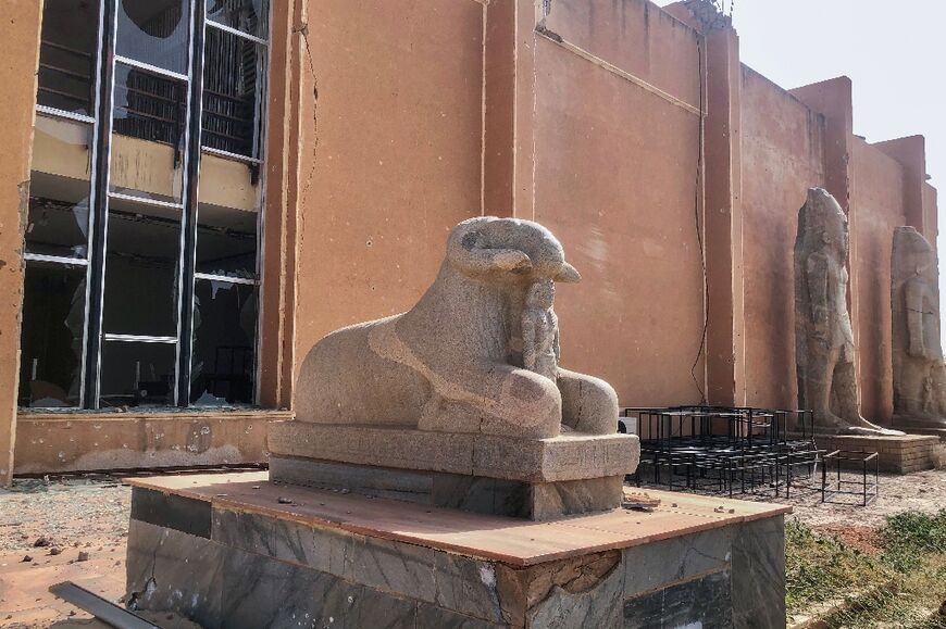 Central Khartoum, where the museum stands along with Sudan's main state institutions, was a battlefield from April 2023