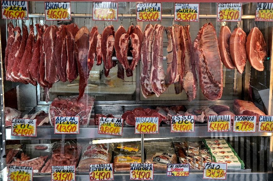 US tariffs on Brazilian goods surged to 50 percent Wednesday and -- despite wide-ranging exemptions -- Brazil's coffee and meat are expected to be hit