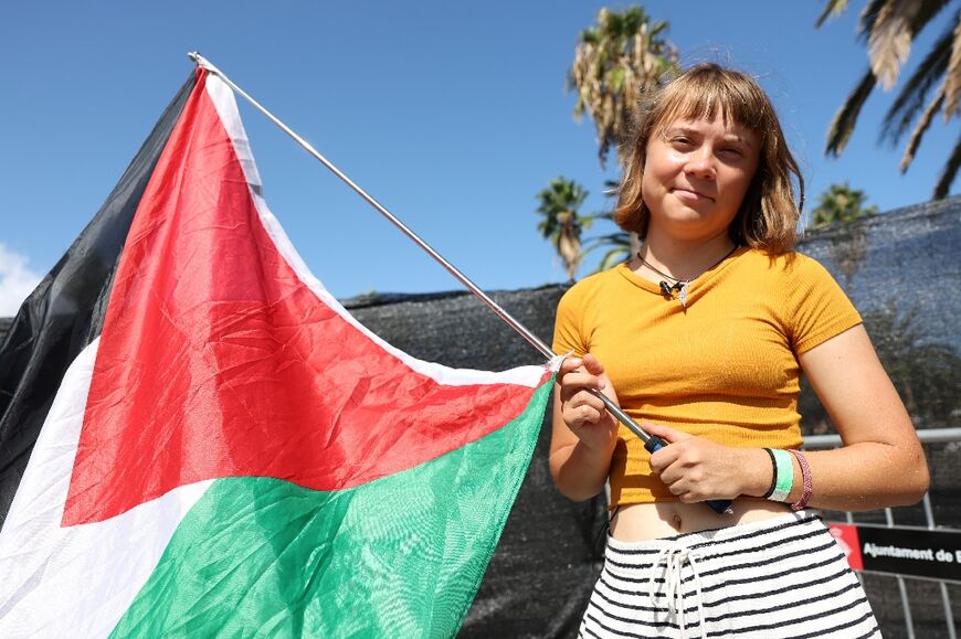 Greta Thunberg has already been detained and deported by Israel on an earlier flotilla protest