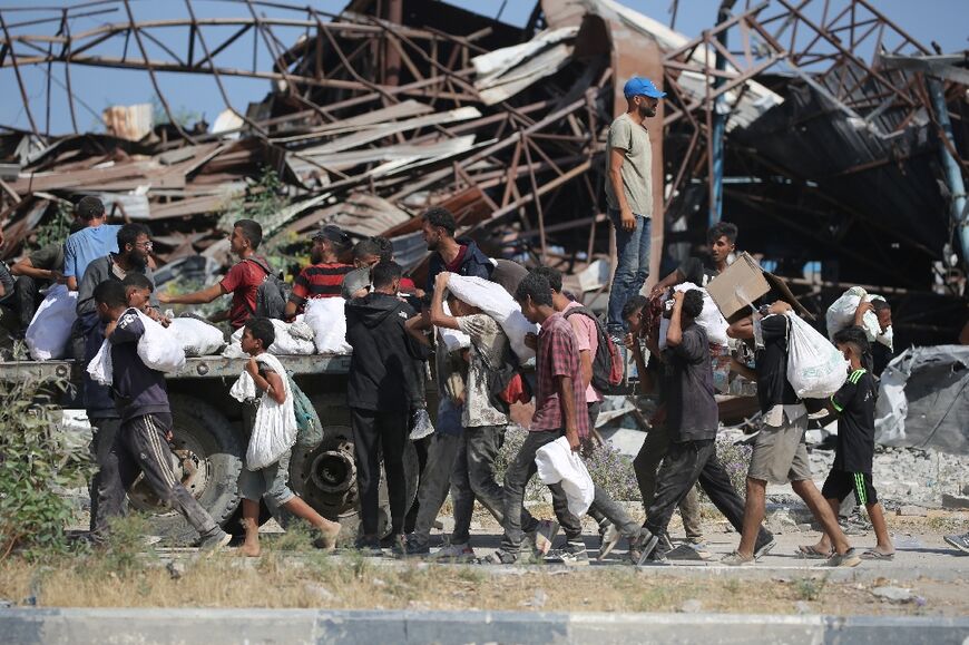 Aid agencies have warned that Gaza's population is facing a famine