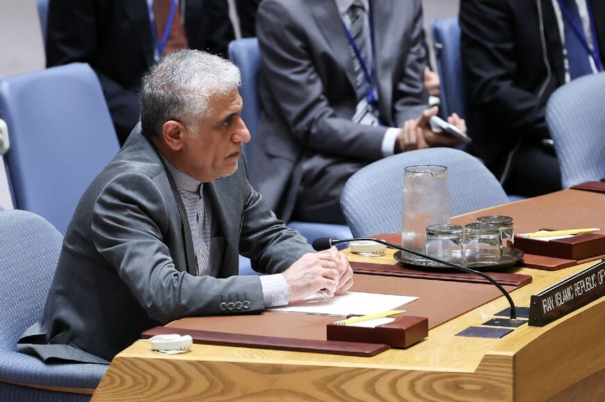 Iran's ambassador to the UN reacted angrily, calling the vote 'unlawful'