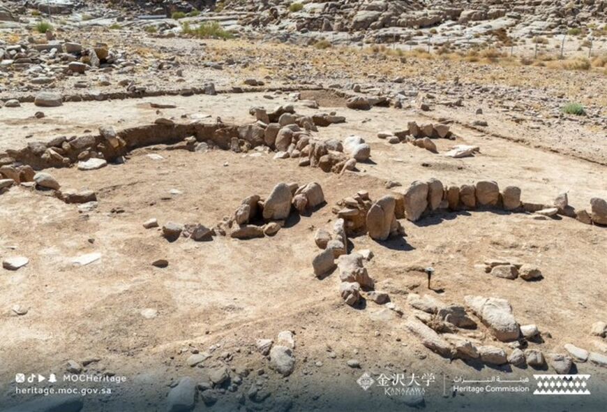 A photo of the Masyoun site published by Saudi's Arabia's Heritage Commission.
