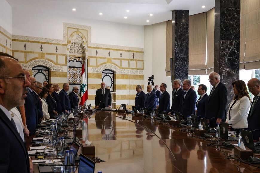 Hezbollah and Amal movement ministers had twice before walked out of cabinet over disarmament