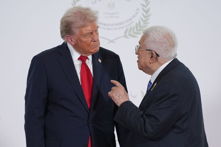 US President Donald Trump's new role as the sponsor of a Gaza ceasefire plan has brought him closer to regional leaders such as Palestinian Authority president Mahmud Abbas