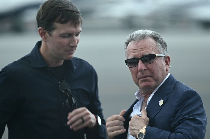 US presidential son-in-law Jared Kushner and envoy Steve Witkoff have been tasked with finalising details of the hostage release