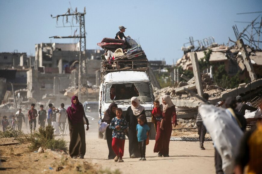 Most Gazans were displaced at least once during the war