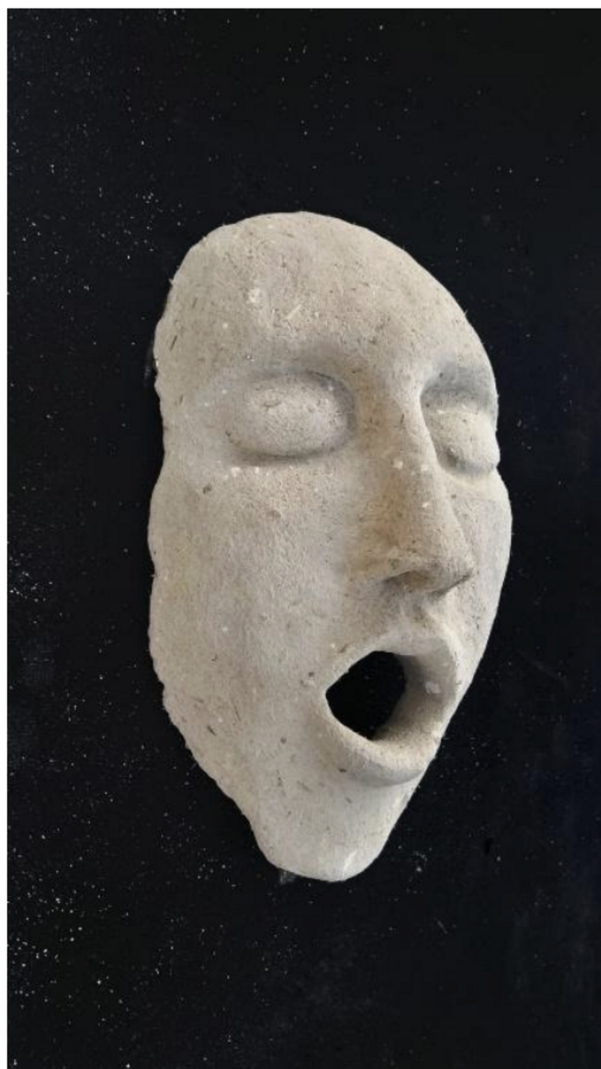 Yasmeen Al-Daya’s “Life” is inspired by an eight-year-old girl killed under bombardment. (Photo:  Courtesy of House of Taswir)