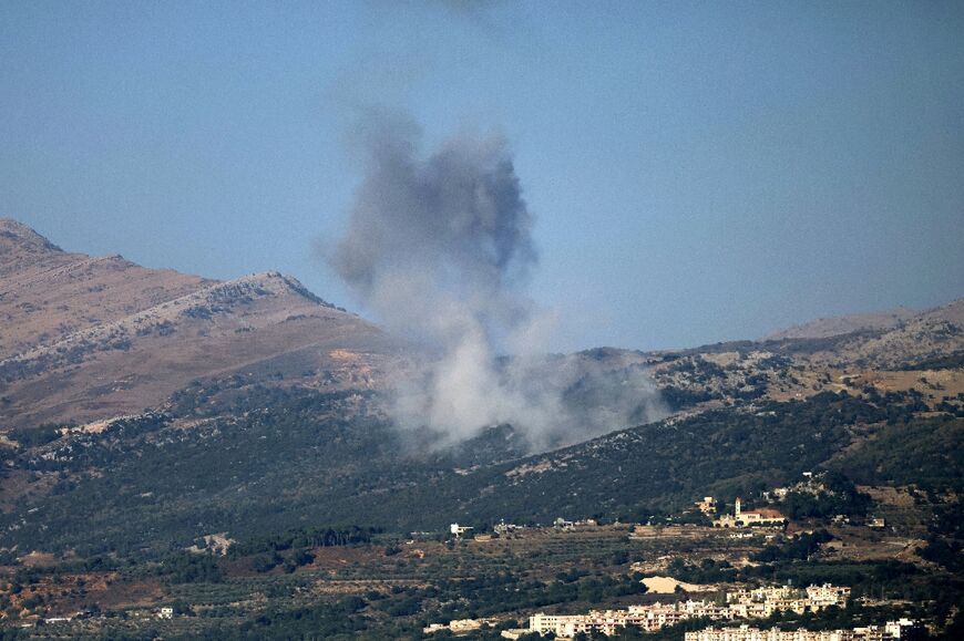 Israel carried out air strikes in south Lebanon on the anniversary of the ceasefire with Hezbollah