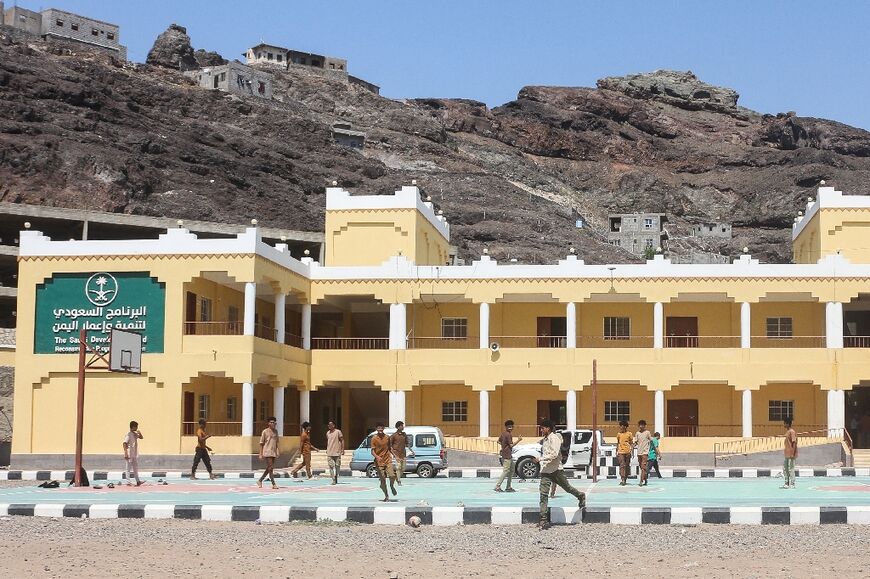 Saudi Arabia has poured money into training teachers and rebuilding schools in government-controlled areas of Yemen
