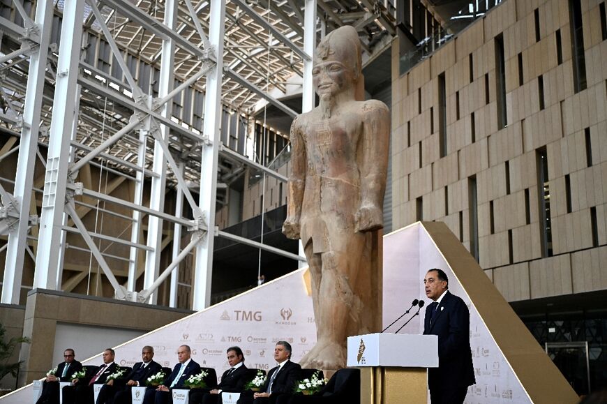 The museum is home to more than 100,000 artefacts, including an 83-tonne statue of Ramses II