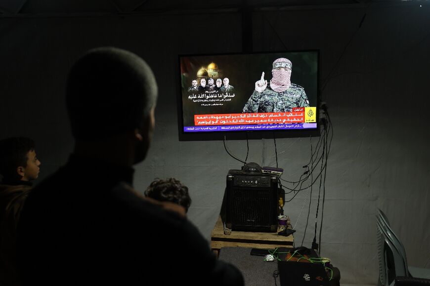 A new spokesperson for the Ezzedine Al-Qassam Brigades, the armed wing of Hamas, gave a video message on Monday