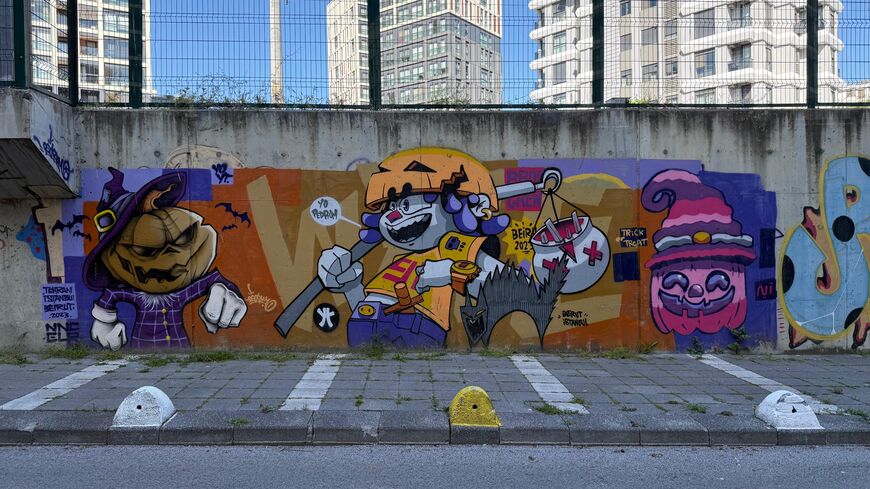 Tehran-Istanbul-Beirut, a group of international artists known for their teasing style (Courtesy of İrem Guler)