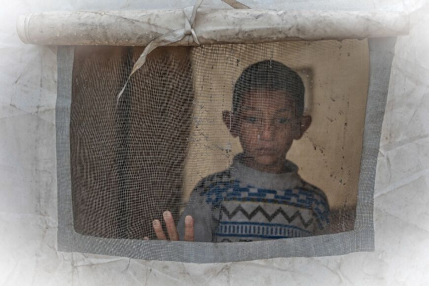 Night-time temperatures in Gaza have dropped as rains continue to fall