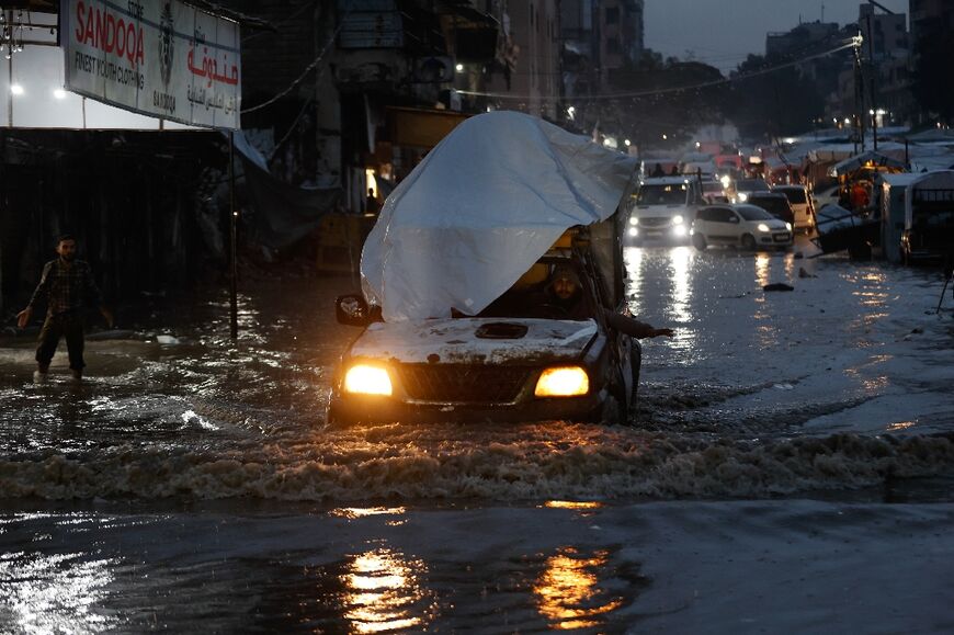 The tiny Gaza Strip receives nearly all of its precipitation via strong rain in the late autumn and winter