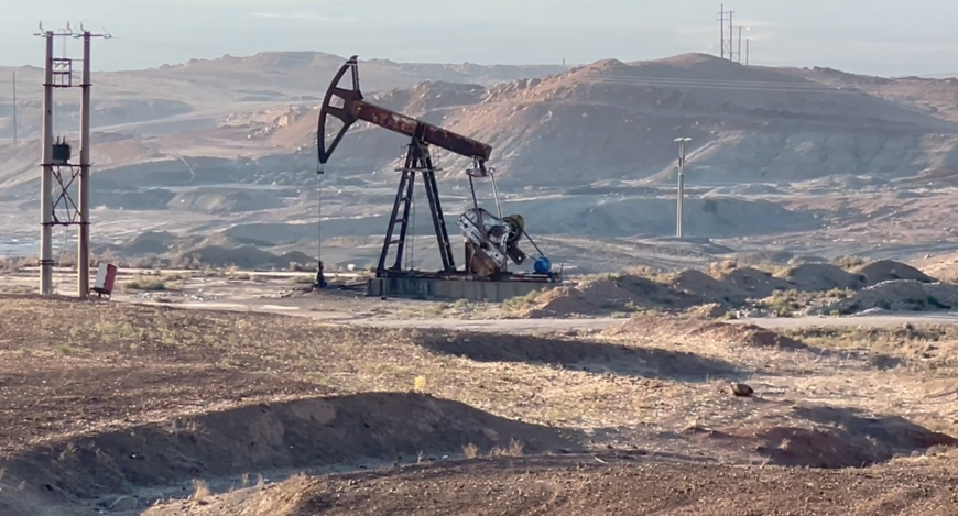 Oil Production in Rmeilan, Northeast Syria Nov. 24, 2025 Amberin Zaman  Grab shot pls