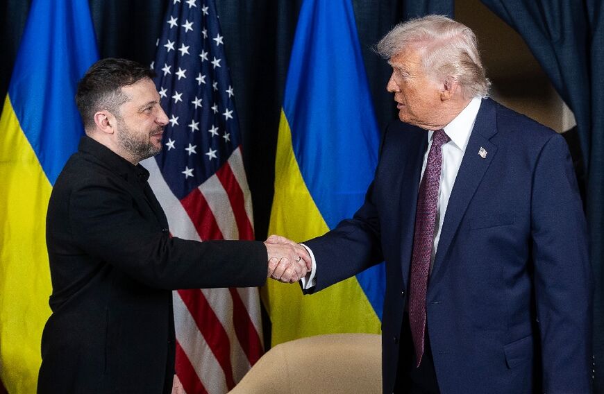 Ukraine's President Volodymyr Zelensky and US President Donald Trump both described their talks as good