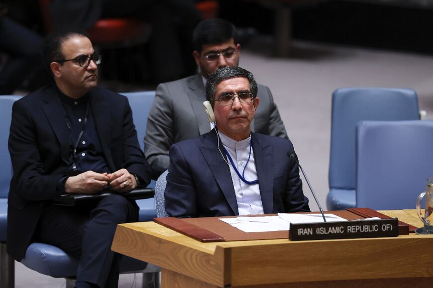 Iran's Ambassador and Deputy Permanent Representative to the UN Gholamhossein Darzi accused the US of fomenting protests for its own geopolitical advantage