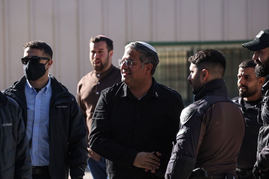 Israel's far-right National Security Minister Itamar Ben Gvir visited the site 