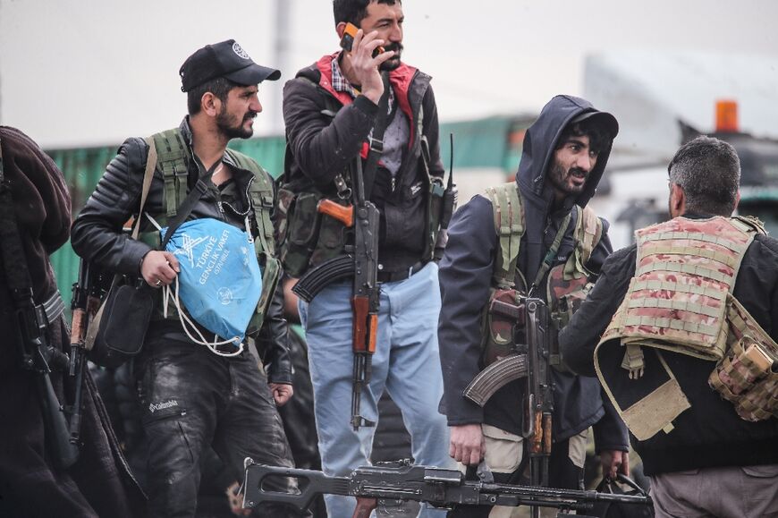 Syria's army said they had pushed Kurdish fighters (pictured) out of Tabqa
